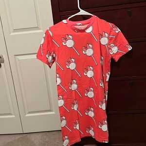 Cakeworthy x Disney shirt dress EUC